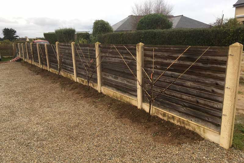 Installation espalier - Bretagne - Roscoff - Carantec - Brest